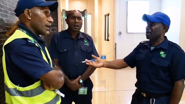 Singing Security Guards at Vision City Mega Mall