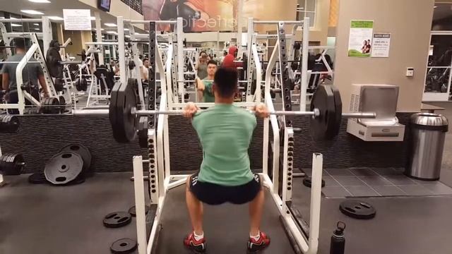 111 kg x 2 front squat