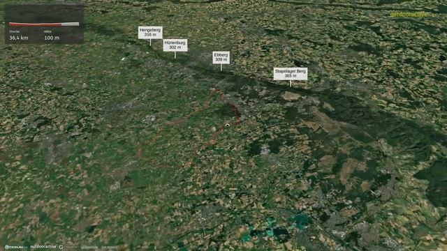 49 km Radrundtour v. Bhf.Sennestadt ü.Verl-Rietberg/Neuenkirchen/Westerwiehe ...