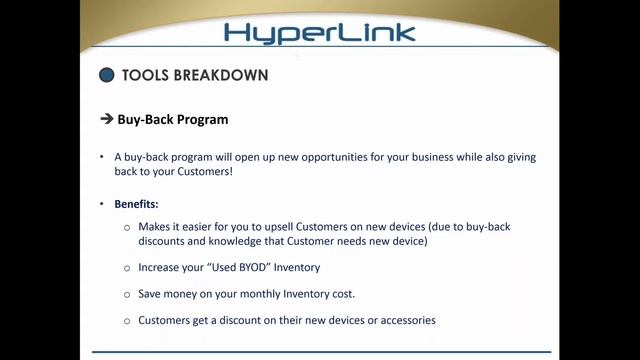 Hyperlink University Training: Earn Customers for life