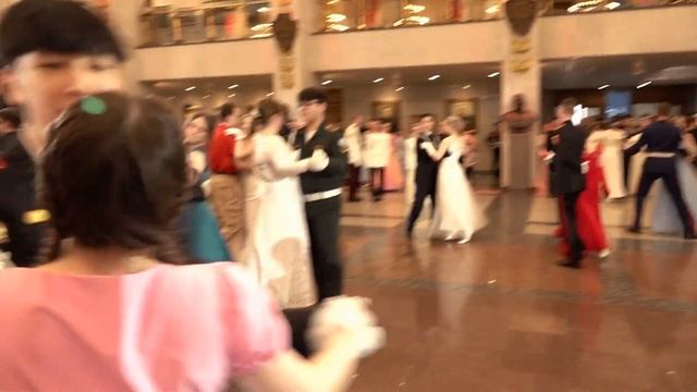 Кадетский вальс. Большой весенний кадетский бал в Музее Победы на Поклонной горе 13.04.2024