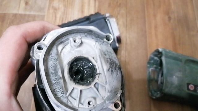 Ремонт перфоратора Калибр 800/26. установка редуктора от Bosch 2-26
