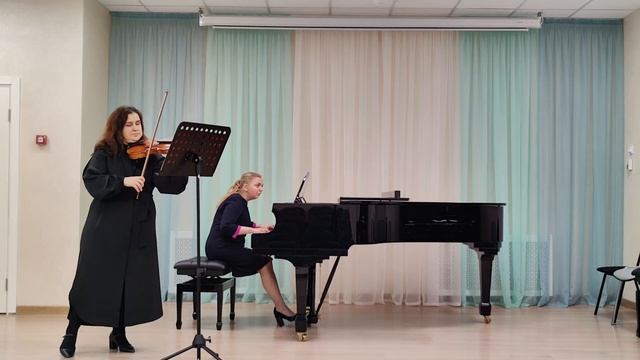 Л. Бетховен. Соната № 5 для скрипки и фортепиано, 1 часть