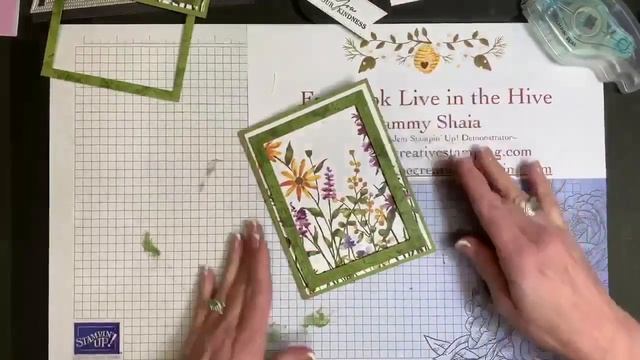 Create Flower Cards Using Stampin' Up!'s Dainty Delight Bundle & Dainty Flowers DSP-Facebook Live #