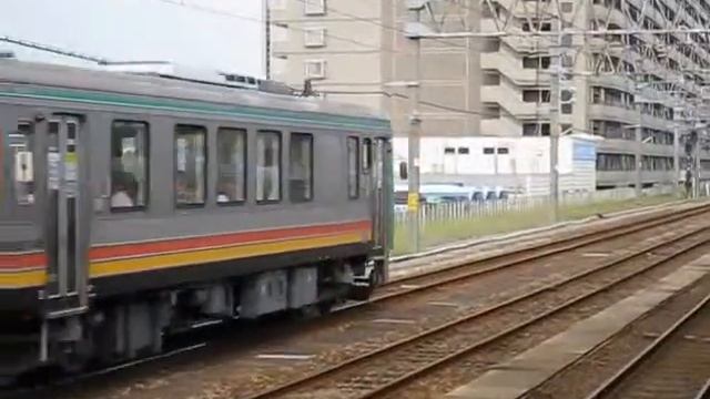 120系富山駅発車