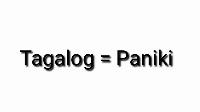 ENGLISH TO FILIPINO: BAT l TAGALOG+CEBUANO TRANSLATION