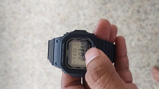 #casio Gshock G-5600UE tough solar