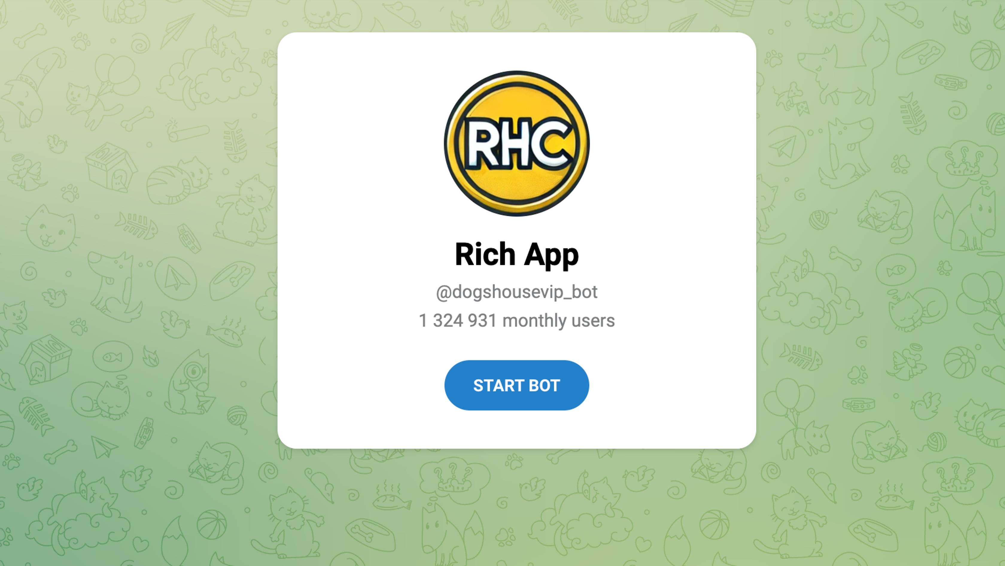 Rich App (Рич Апп) - Бот в телеграм, который может дать иксы? Или очередная пустышка?