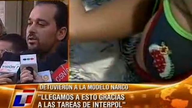 Trasladaron a la cárcel de Ezeiza a lLa modelo colombiana acusada de narcotráfico3.flv