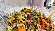 Салат по Грузинским мотивам/ Овощной салат с гранатом/ Вкусный салат к праздничному столу🥗👩🏻🍳👌