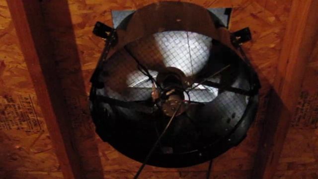 solar attic fan