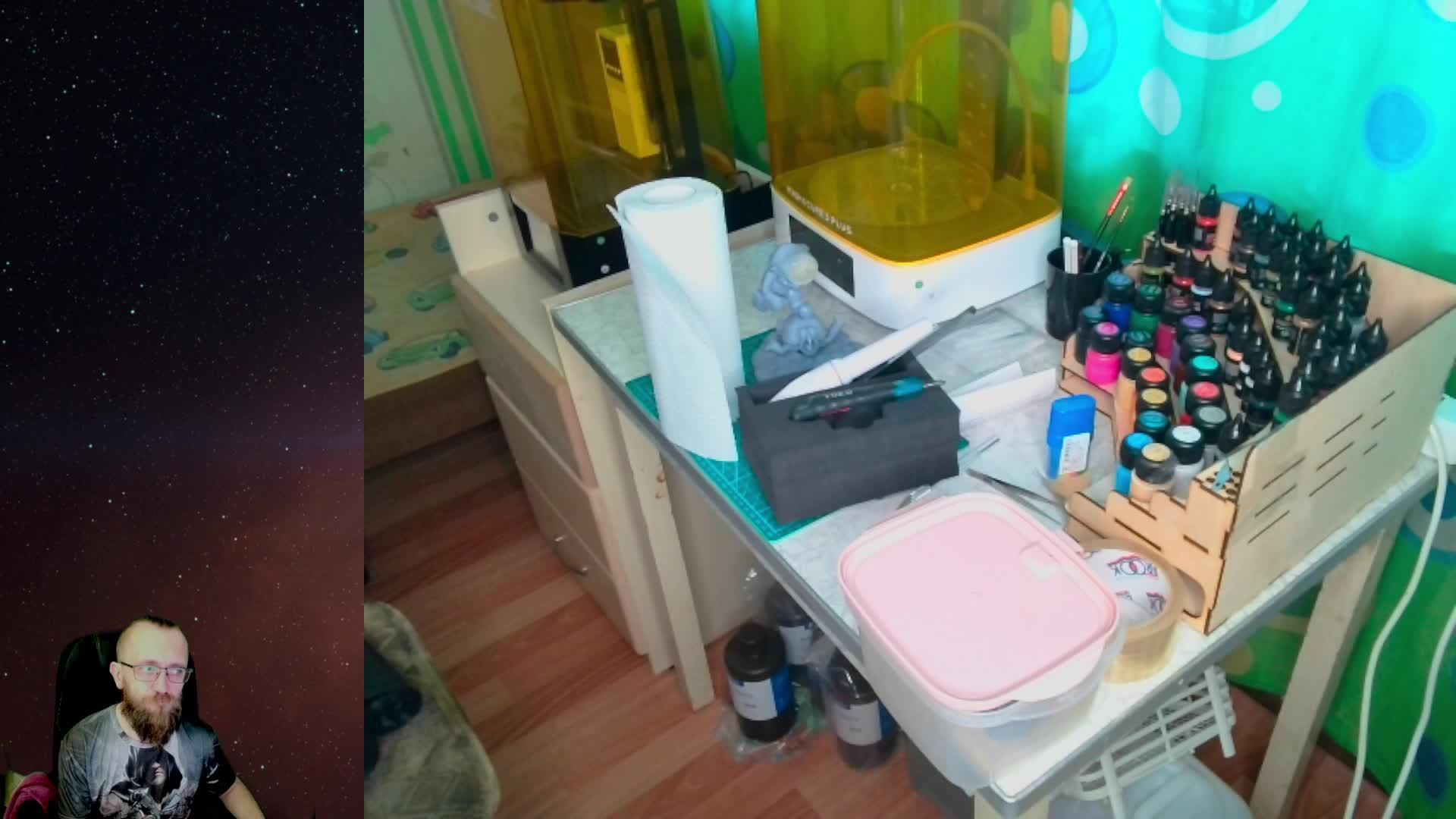 3D новичок // Ускоряю скорость работы принтера // Добрый стрим // Всем приятного просмотра.