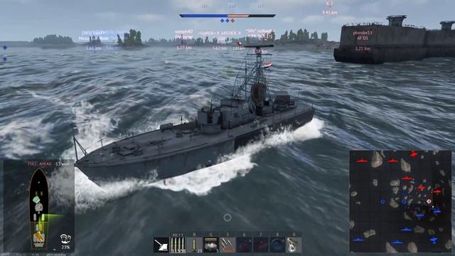 War Thunder; Pr.183 BM-21; "Spear and Hammer" challenge: 5 kills with rockets; Naval Arcade