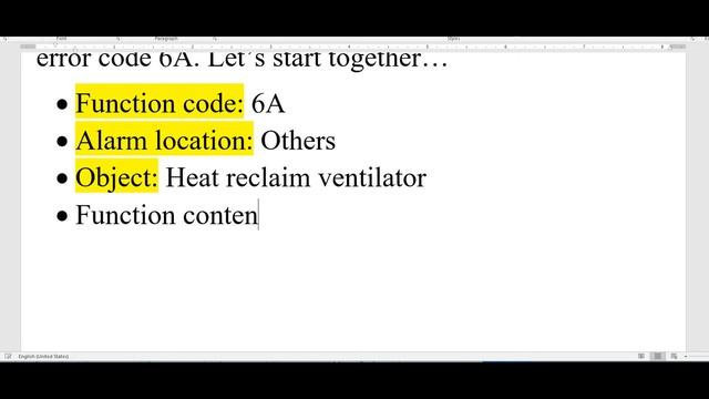 How to solve daikin air conditioner error code 6A?