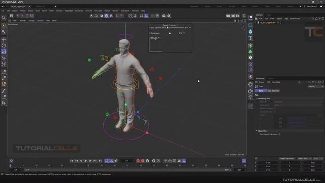 0010. The difference between object mode and model mode in cinema 4d