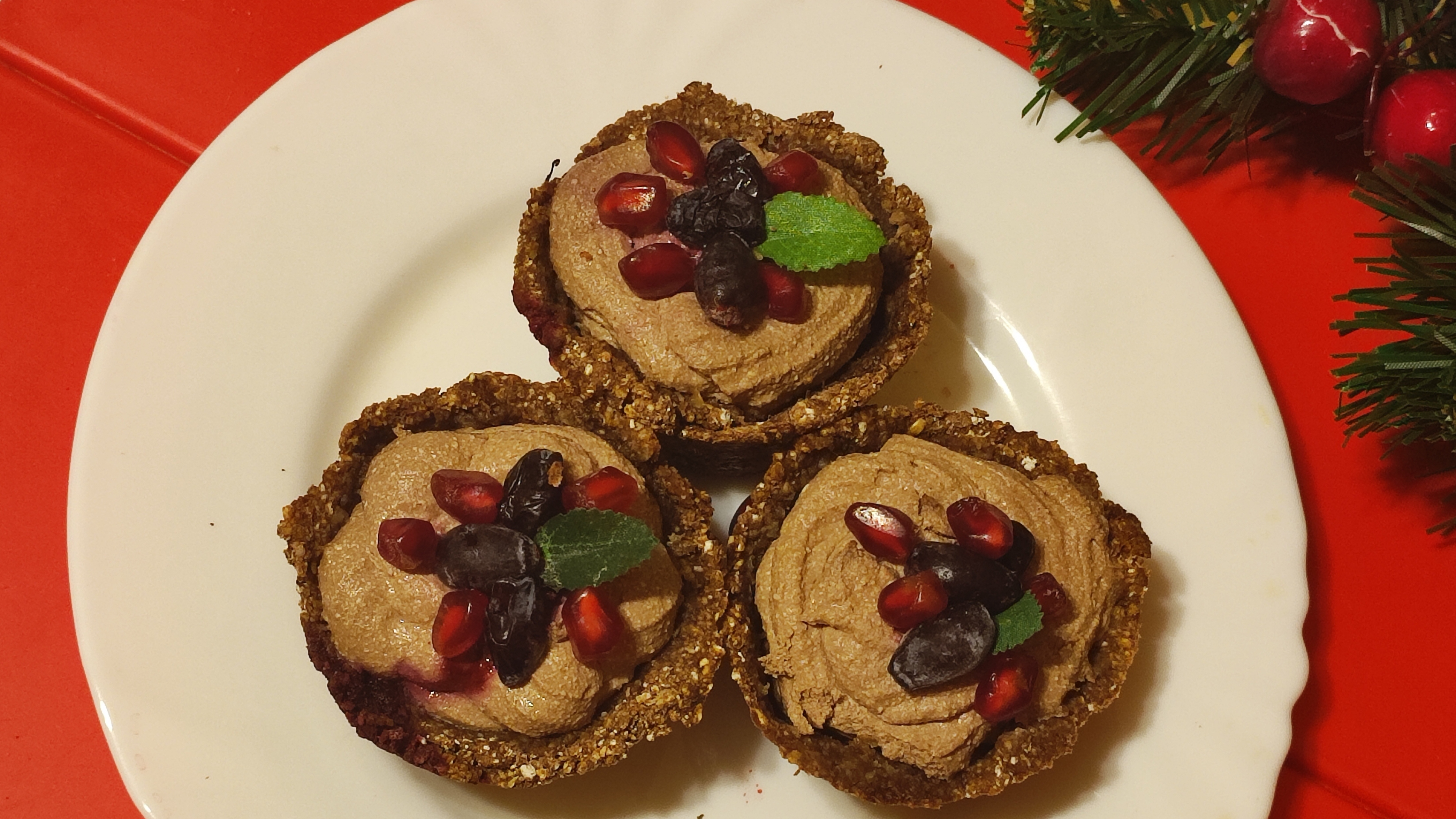 СуперКухня! ПП десерт шоколадные корзиночки.