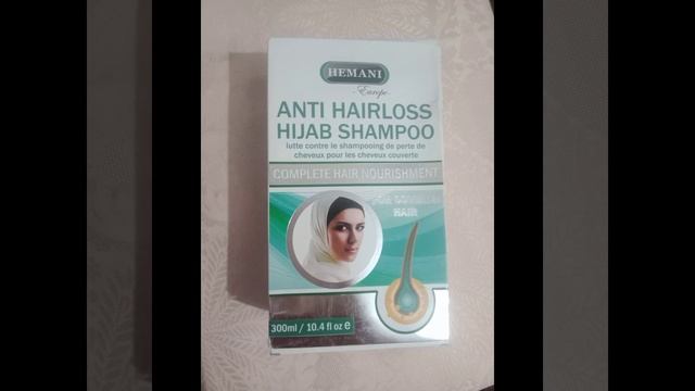 Review of Anti hair loss hijab shampoo (hemani) The best solution for your hairfall #hemani #viral