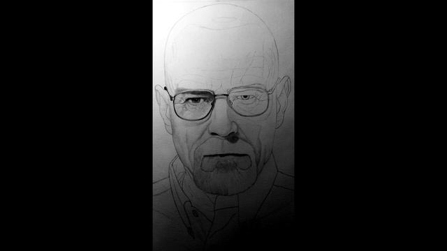 Heisenberg drawingРисуем Хайзенберга  Уолтера Уайта 