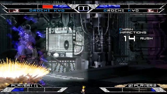 Mugen - KOF - Orochi Kyo (2022) vs. Orochi Kyo (2015)