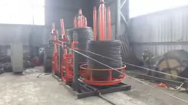 Правильно-отрезной станок  GT5-12E1 (правка ролики)