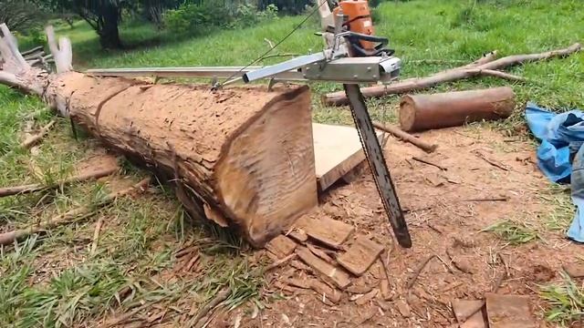 CHAINSAW RAIL REVIEW | WOODWORKING FOR HOMESTEAD | AGROFORESTRY PRACTICES