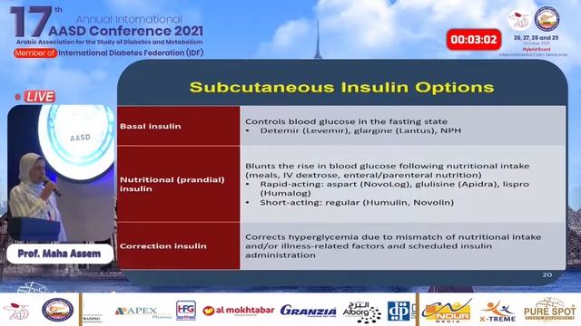 Management of Hyperglycemia in The Noncritical Care Setting || Prof Maha Assem