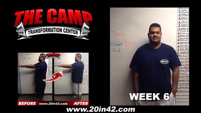 Fontana Fitness 6 Week Challenge Result - Daniel