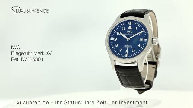 IWC Fliegeruhr Mark XV IW325301 | 360° Video | Luxusuhren.de