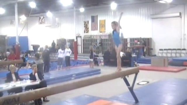 Emma's 2009 Level 8 Regional Beam Routine