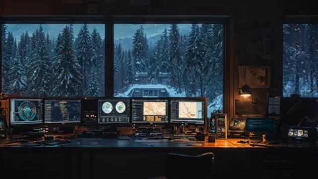 💿💀Winter Mission Outpost 3 [ALONE] Dark Ambient Focus Music