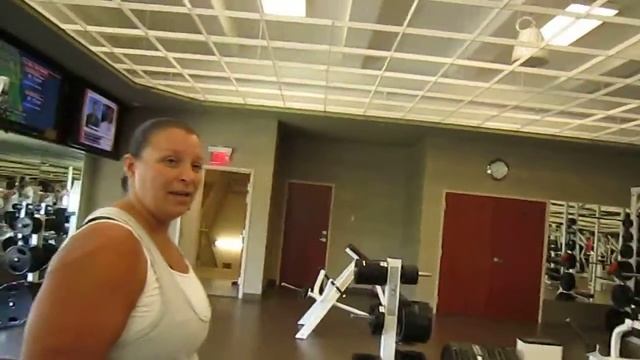 Donna Manley - The Fresh Diet Girl - 54 lb weight loss - Lifting Day