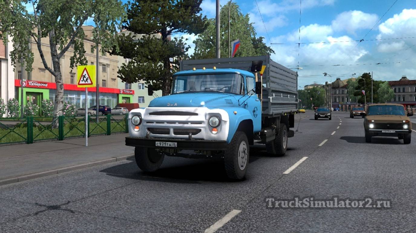 ETS 2-''ЗиЛ 130''-Бортовой ''СПБ(РФ)-Лахти(FN)