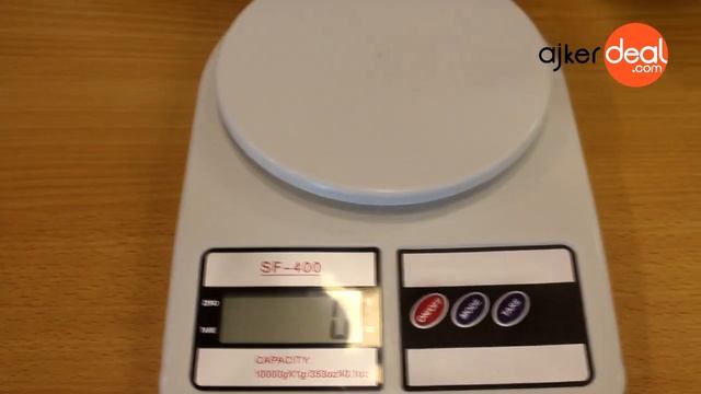 Mini Kitchen Weight Scale in BD || Ajkerdeal Product Unboxing 2018