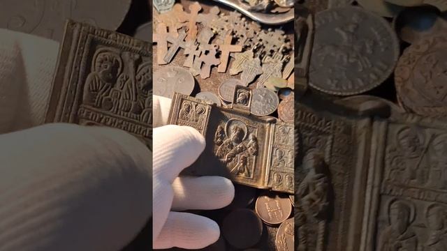 ШИКАРНАЯ СТАРИННАЯ НАХОДКА ИЗ КАЛУЖСКОЙ ГУБЕРНИИ...КОП,МЕТАЛЛОИСКАТЕЛЬ,ПРИБОРНЫЙ ПОИСК