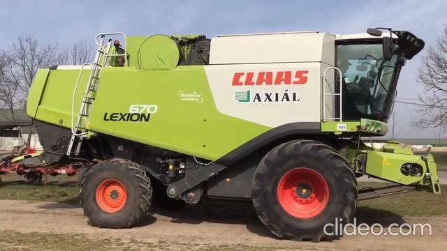 #025 - Kombájn - Claas, Lexion 670