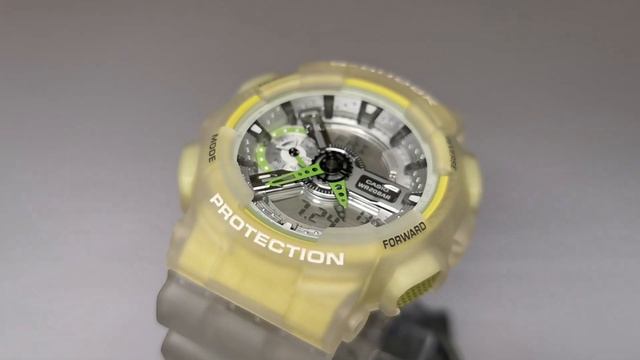 Casio G-SHOCK GA-110LS-7A Module 5146 White transparent 2020