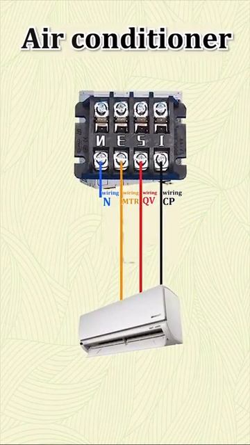 Air conditioner wiring