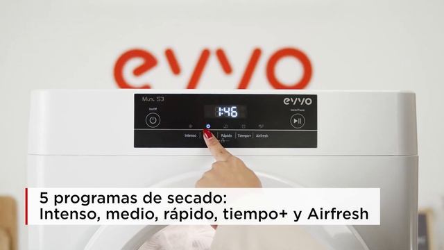 EVVO MINI S3 | La secadora que ocupa como una maleta