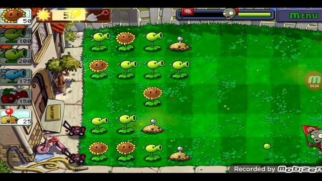 plants vs zombies level 9