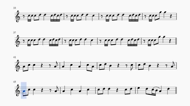 Havana feat Year - I Lost You. Alto sax cover