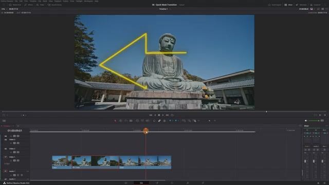 How to Mask in Davinci Resolve 19 FREE   Masking Transition Tutorial