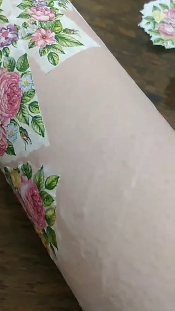 Переделка баночки из-под чипсов / DIY. Decoupage
