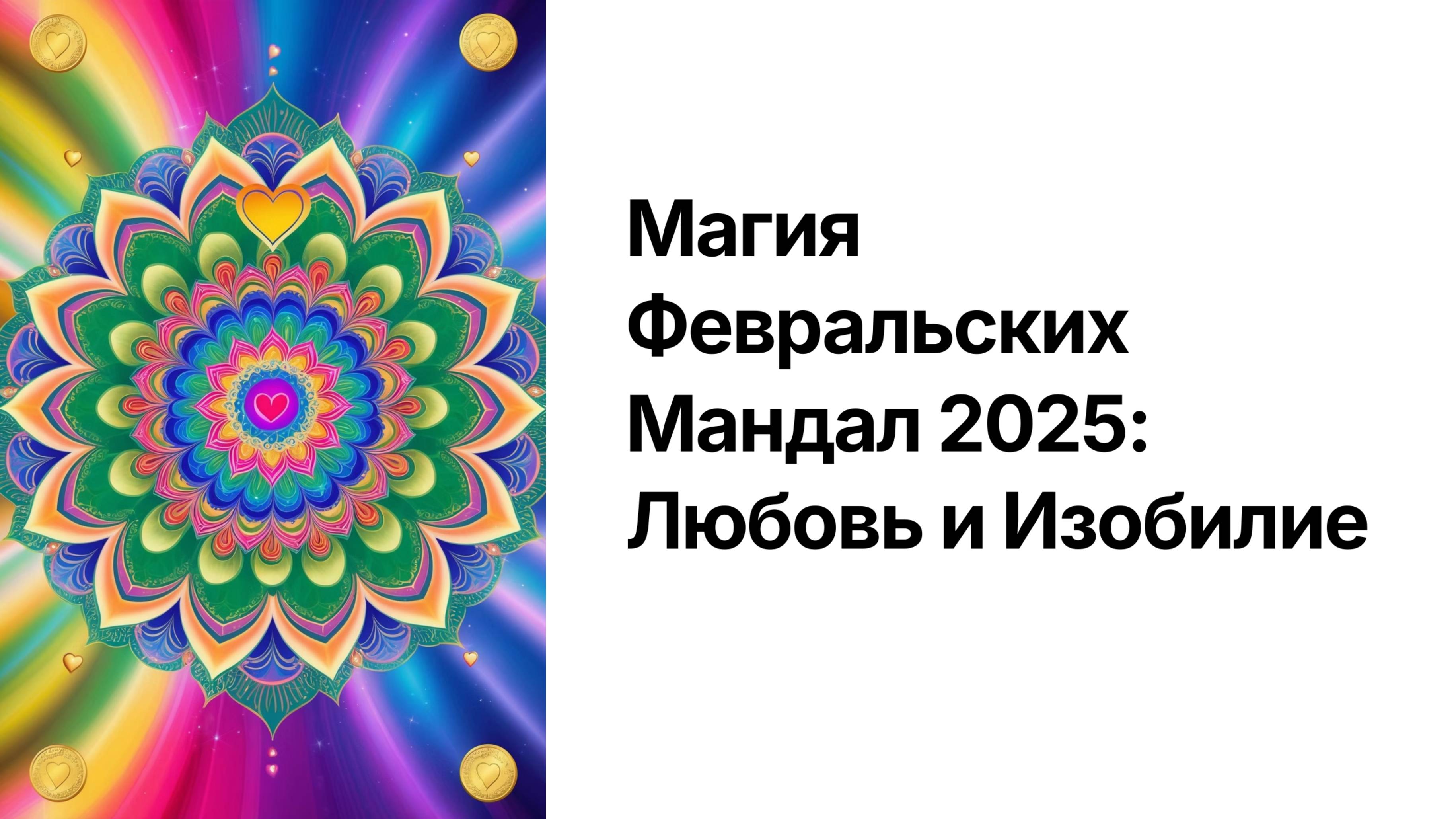 Усиление к мандалам февраля