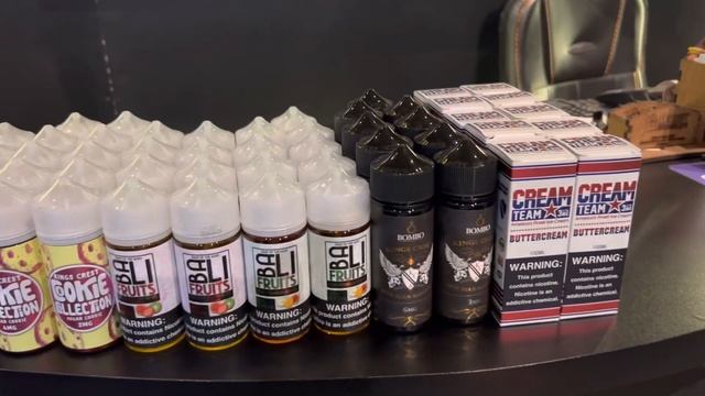 Vape e-juice shipment arrived @ctg vape shop