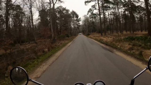 Early Spring Ride through the New Forest - CB1100RS in 4K