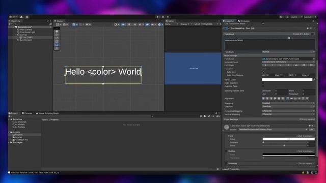 Unity | Text Mesh PRO. Як його використовувати? | Детальний огляд + скрипт