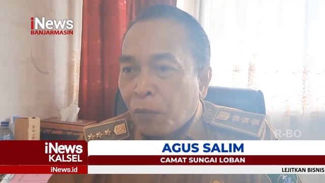 DIHANTAM BADAI, FASILITAS PANTAI SUNGAI LOBAN RUSAK