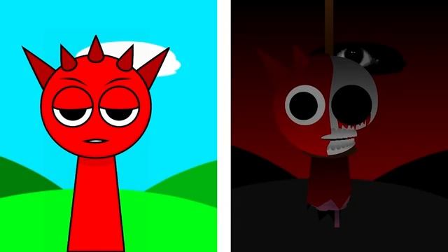 Incredibox Sprunki Epic Comparison of All Characters! Normal vs Horror Versions  2D & 3D Showdown