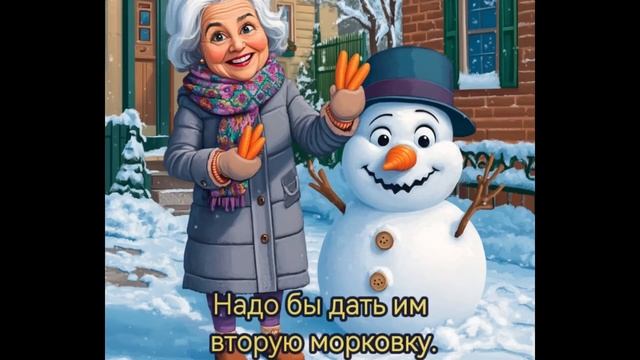 Снеговик!