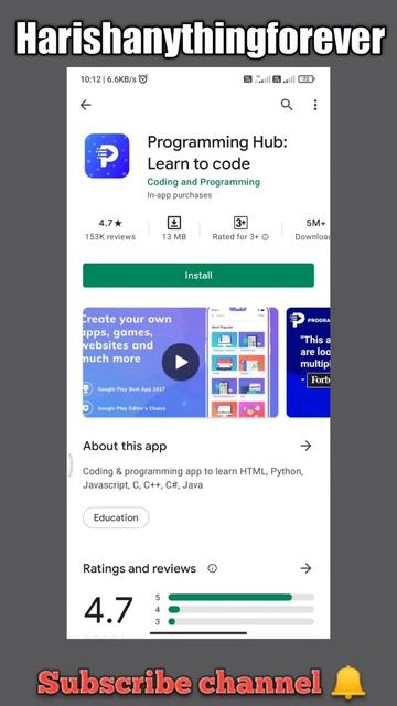 Best Mobile Apps to Learn Coding with Certificates| Learning Coding Languages from Home |#shorts